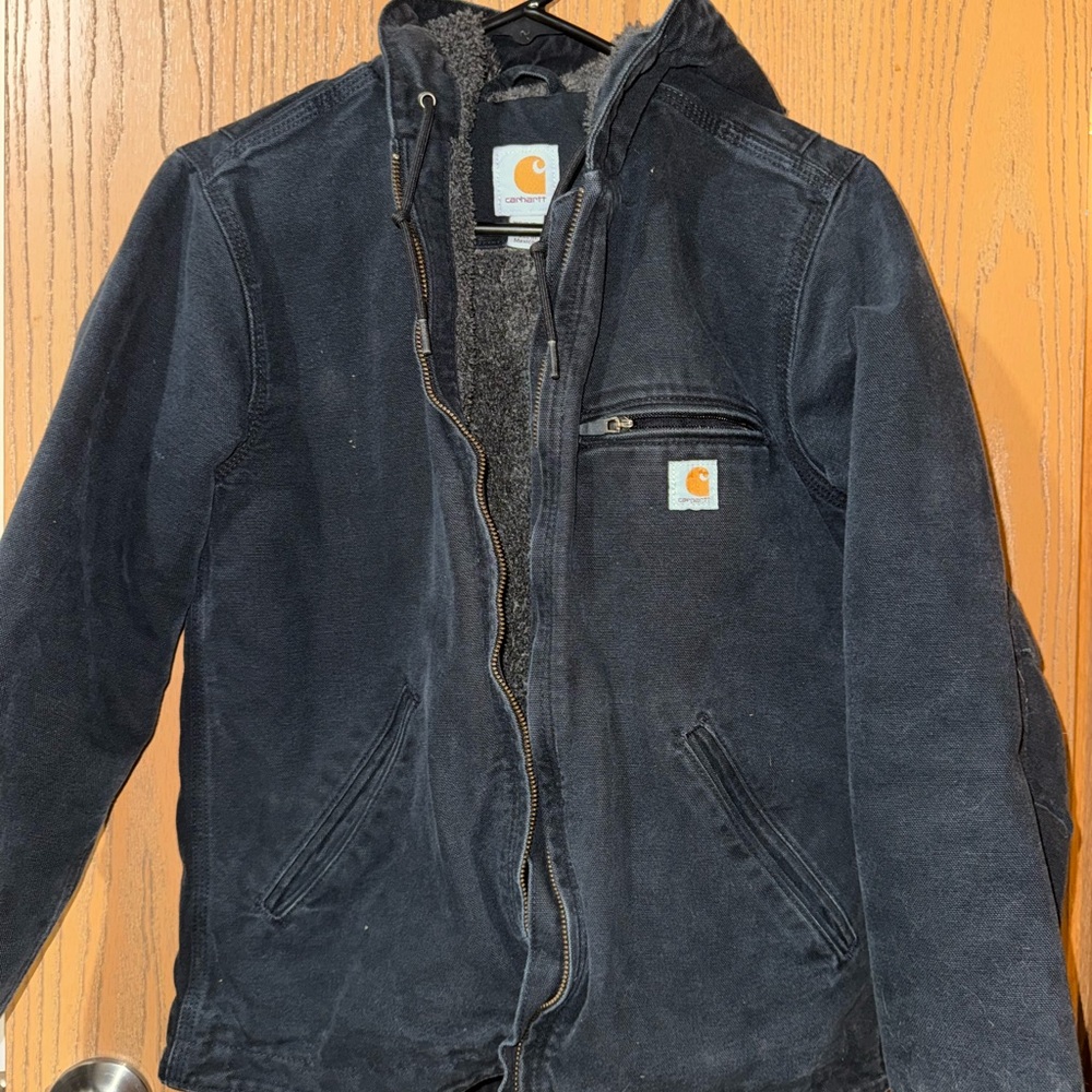 Women’s Carhartt Sherpa Lined Hooded Coat Jacket